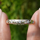 Round Cut Lab Diamond Flush Set Eternity Band