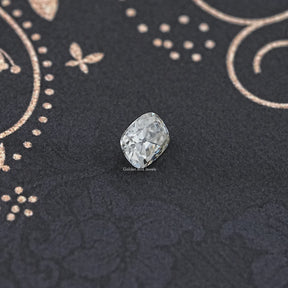 Old Mine Cut Cushion Moissanite Loose Stone