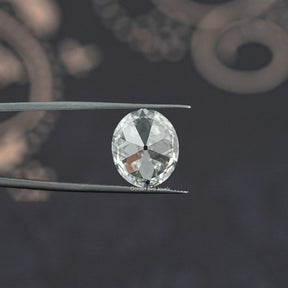 Old Mine Oval Cut Lab Grown Diamond