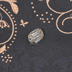Off White Old Cut Cushion Loose Moissanite