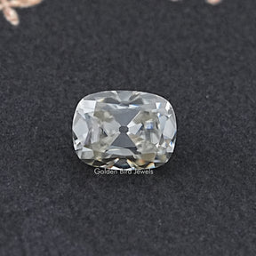 Old Mine Cut Cushion Moissanite Loose Stone