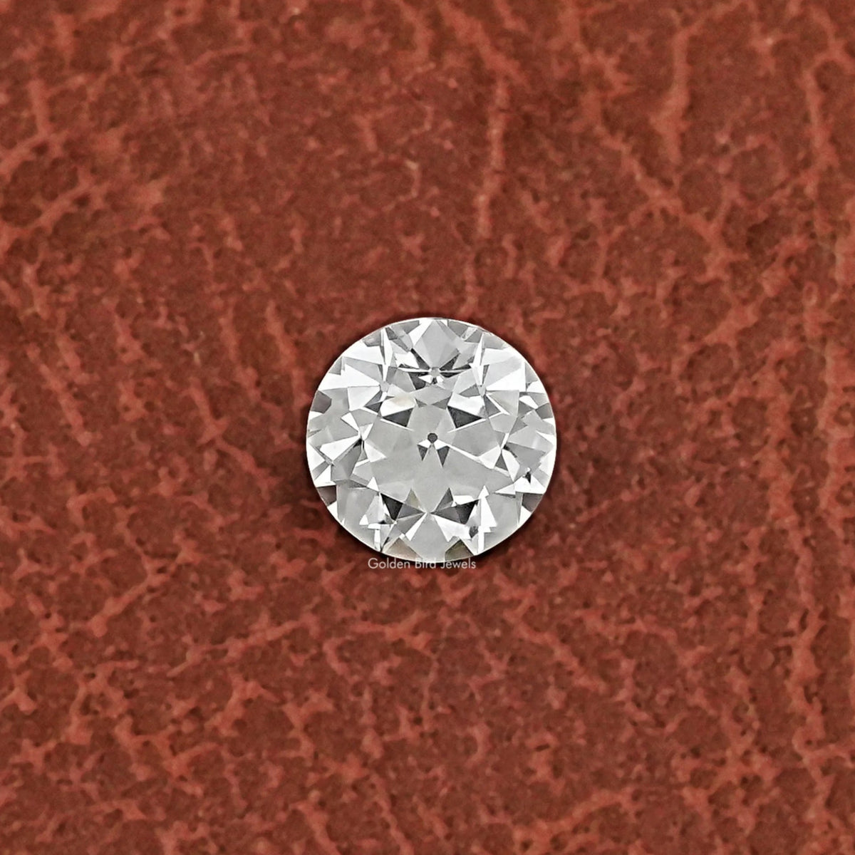 Top View of Lab Diamond Old European Round Cut