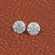 View Of Old European Round Diamond Matching Pair