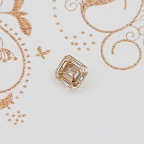 Old Mine Asscher Cut Loose Moissanite