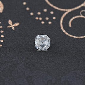 Colorless Old Mine Cushion Loose Moissanite Stone
