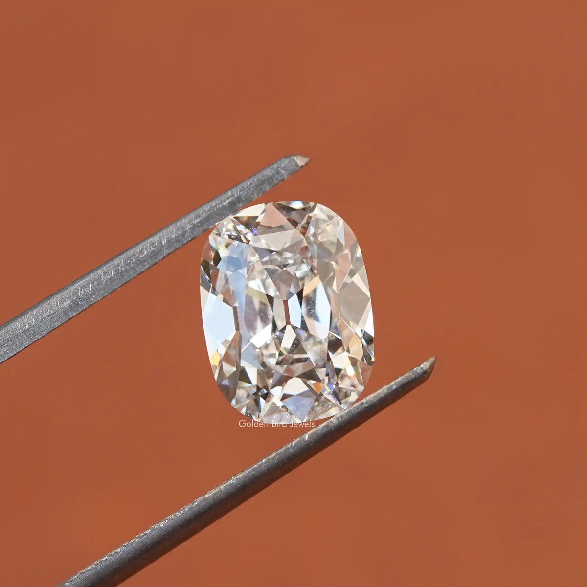 View Of Old Mine Cushion Cut Lab Grown Diamond