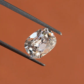 [Lab Grown Old Mine Cushion Cut Diamond]-[Golden Bird Jewels]