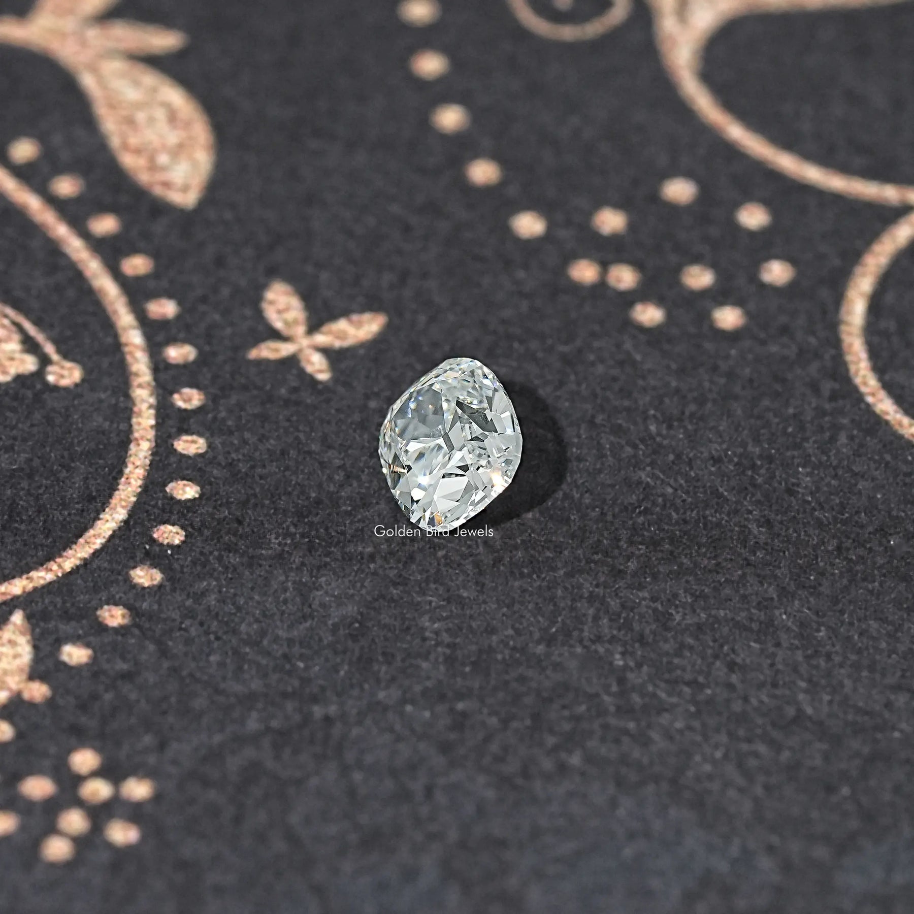 Old Mine Cushion Cut Lab Grown Diamond