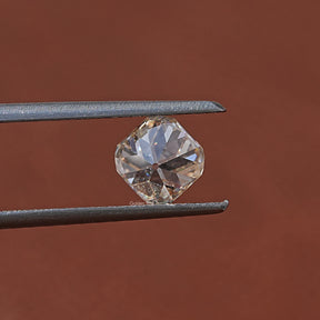 [Colorless Old Mine Cushion Loose Moissanite]-[Golden Bird Jewels]