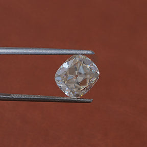 [Off White Old Mine Cushion Cut Loose]-[Golden Bird Jewels]