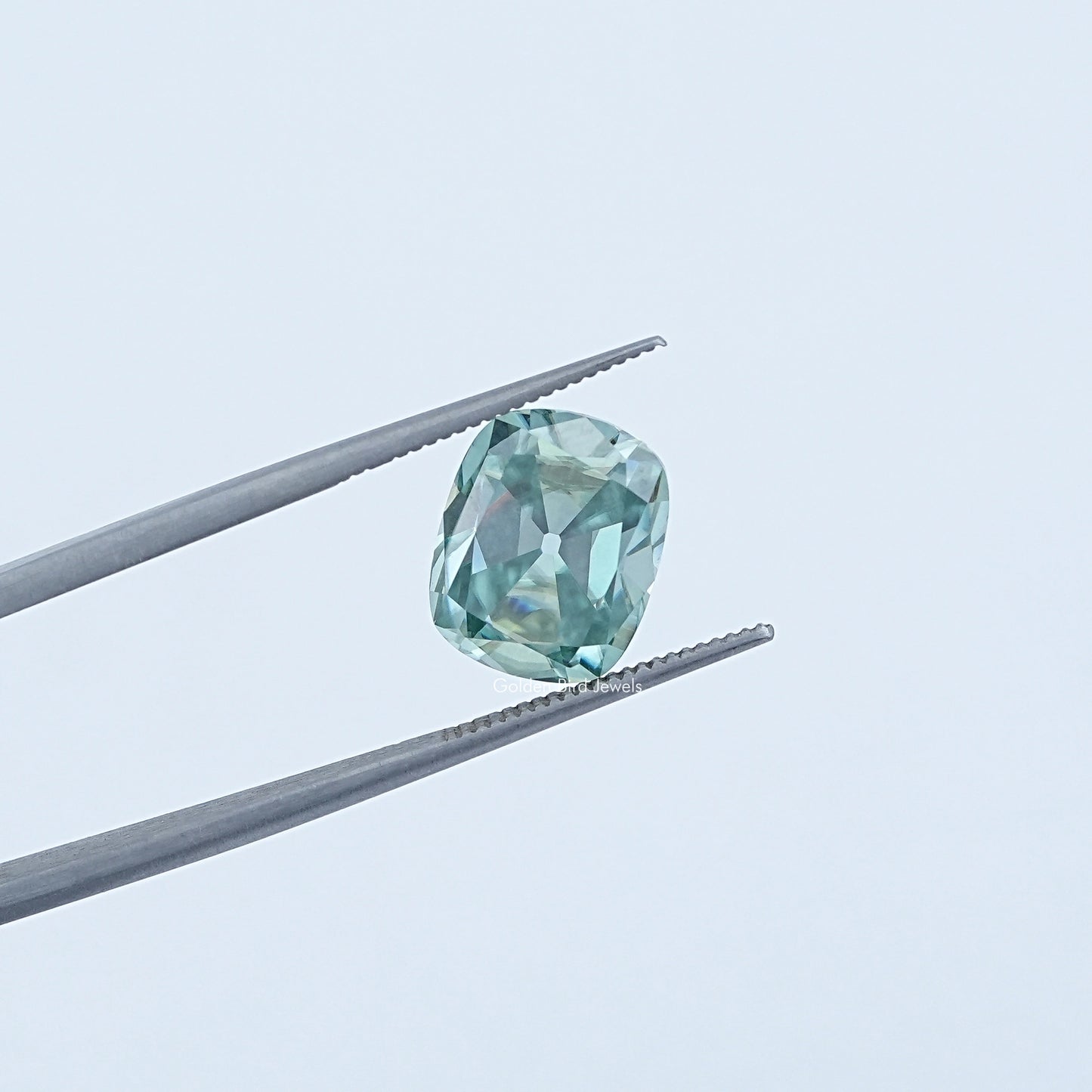 View Of Old mine Cushion Cut Loose Moissanite 