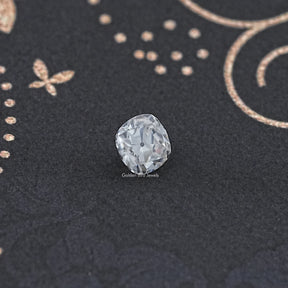 Colorless Old Mine Cushion Loose Moissanite Stone