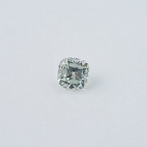 Light Blue Old Mine Cushion Cut Loose Moissanite