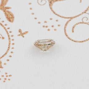 Old Mine Cut Yellow Cushion Loose Moissanite