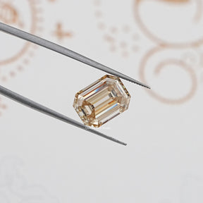 Old Mine Emerald Cut Loose Moissanite Stone