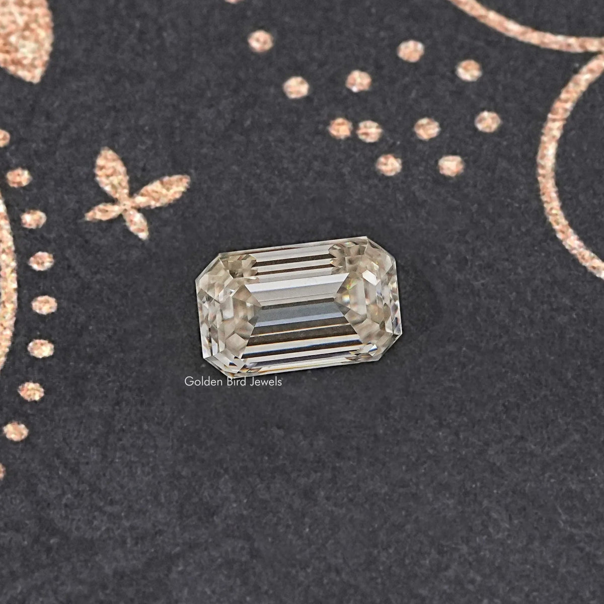 Old Mine Emerald Moissanite Loose Stone