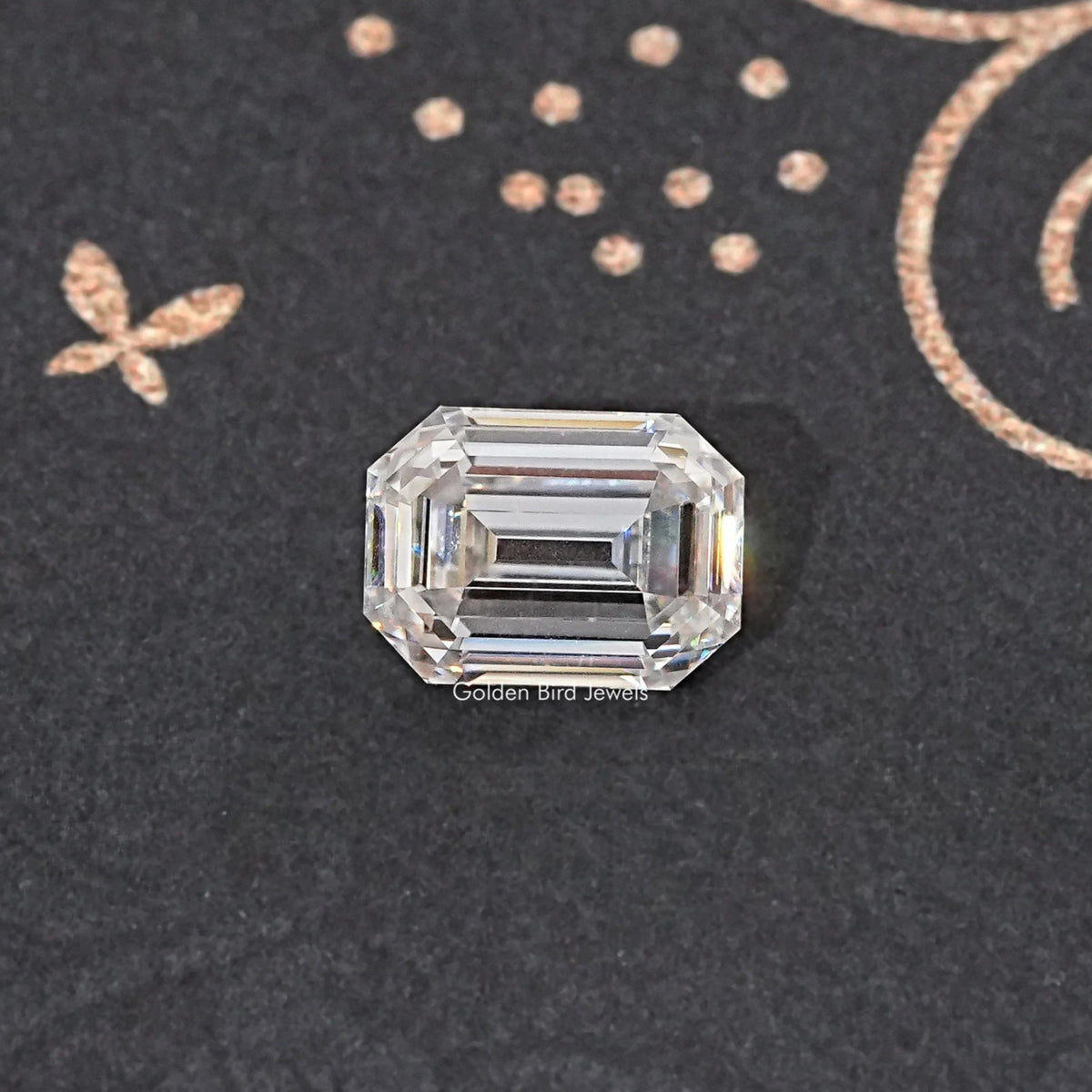 Old Mine Emerald Loose Moissanite Stone