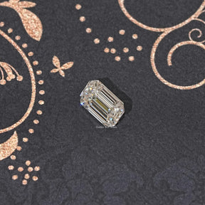 Old Mine Emerald Moissanite Loose Stone