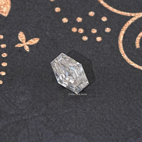 Near Colorless Old Mine Lozenge Cut Loose Stone