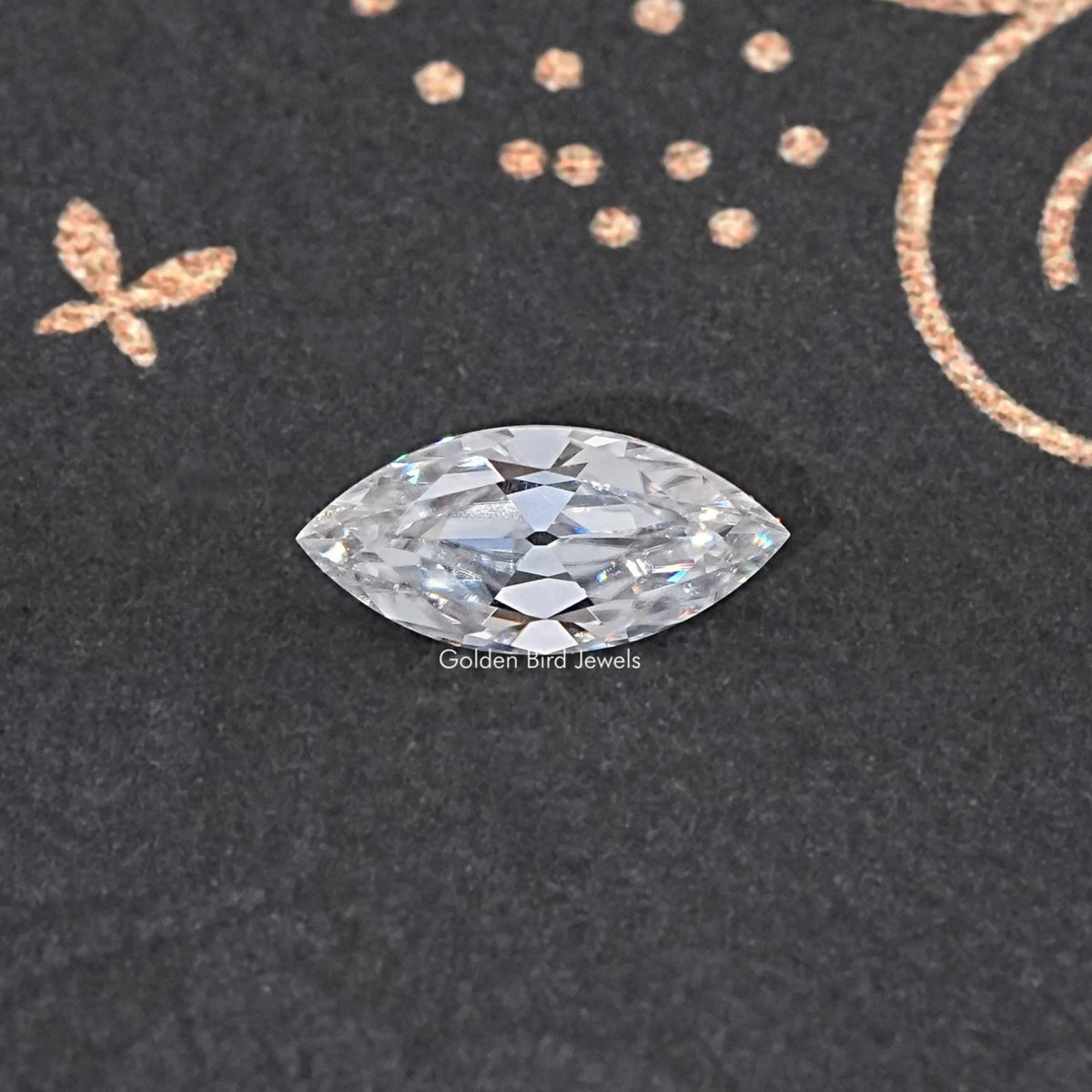 Old Mine Marquise Cut Loose Moissanite