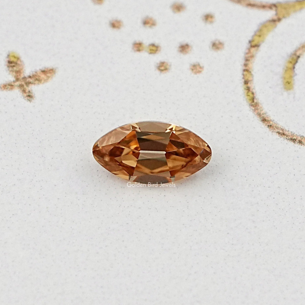 Old Mine Moval Cut Loose Moissanite
