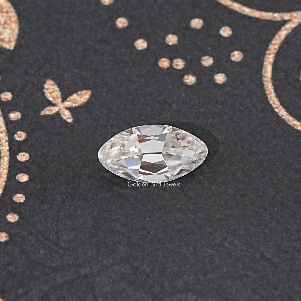Old Mine Moval Cut Loose Moissanite Stone