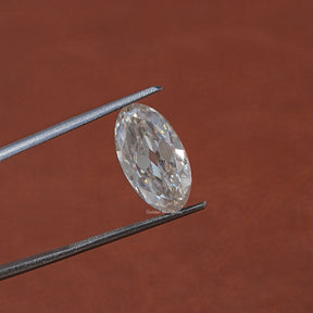 [Old Mine Moval Cut Loose Moissanite]-[Golden Bird Jewels]