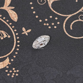 Old Mine Moval Cut Loose Moissanite Stone