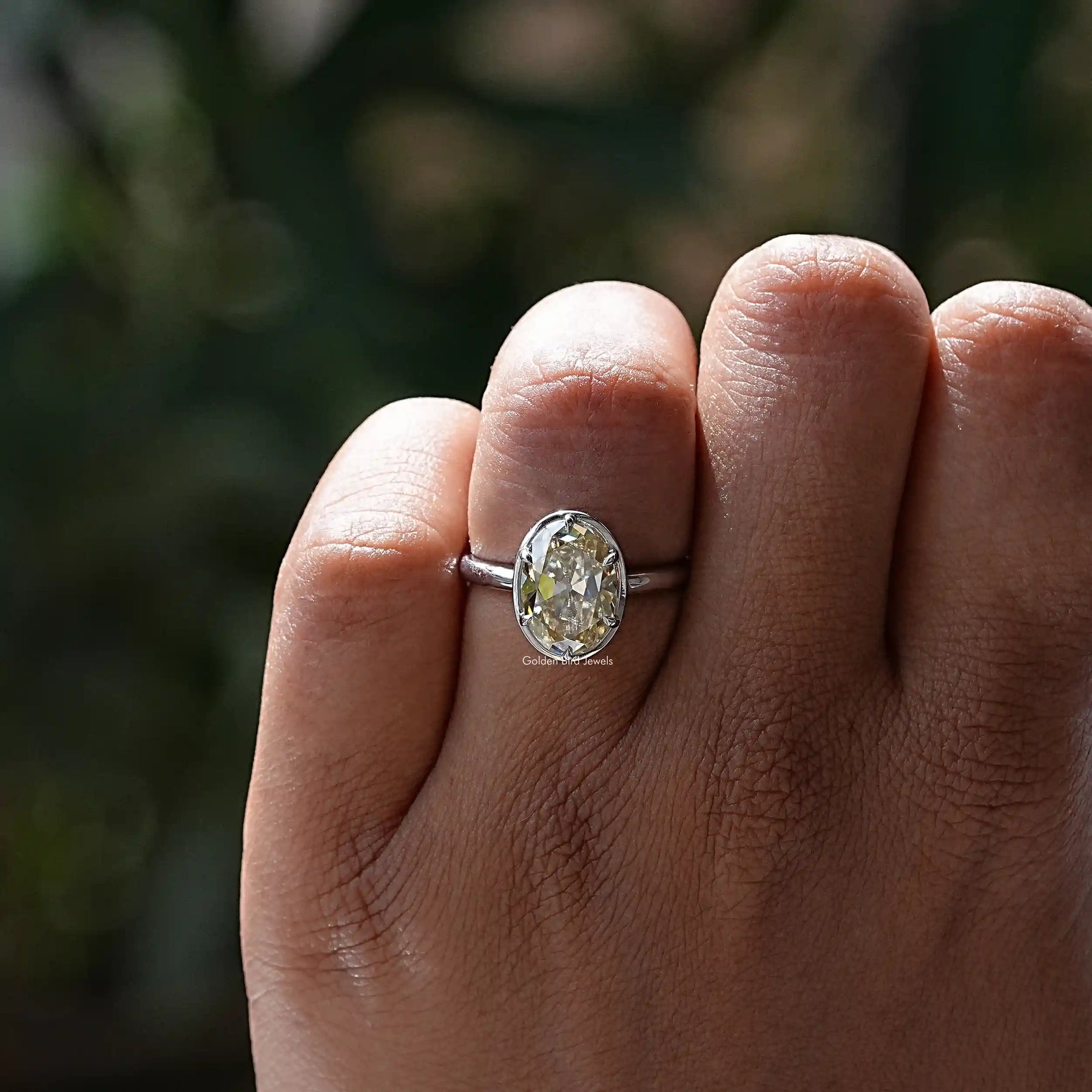Old mine moissanite discount