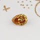 Champagne Old Mine Pear Cut Loose Moissanite