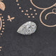 Old Mine Pear Cut Moissanite Loose Stone