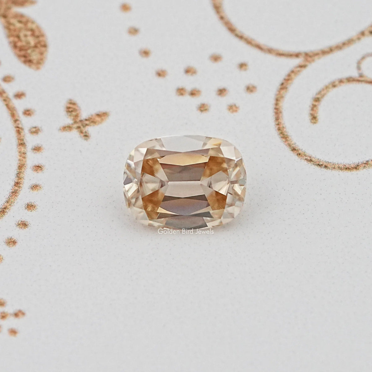 Old Mine Yellow Cushion Loose Stone