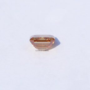 [Side view of asscher cut loose stone made of VS clarity]-[Golden Bird Jewels]