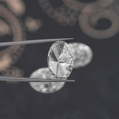 Oval Cut Lab Grown Diamond - IGI Certified