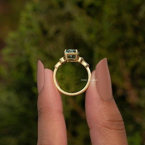 Oval And Marquise Cut Moissanite Proposal Ring