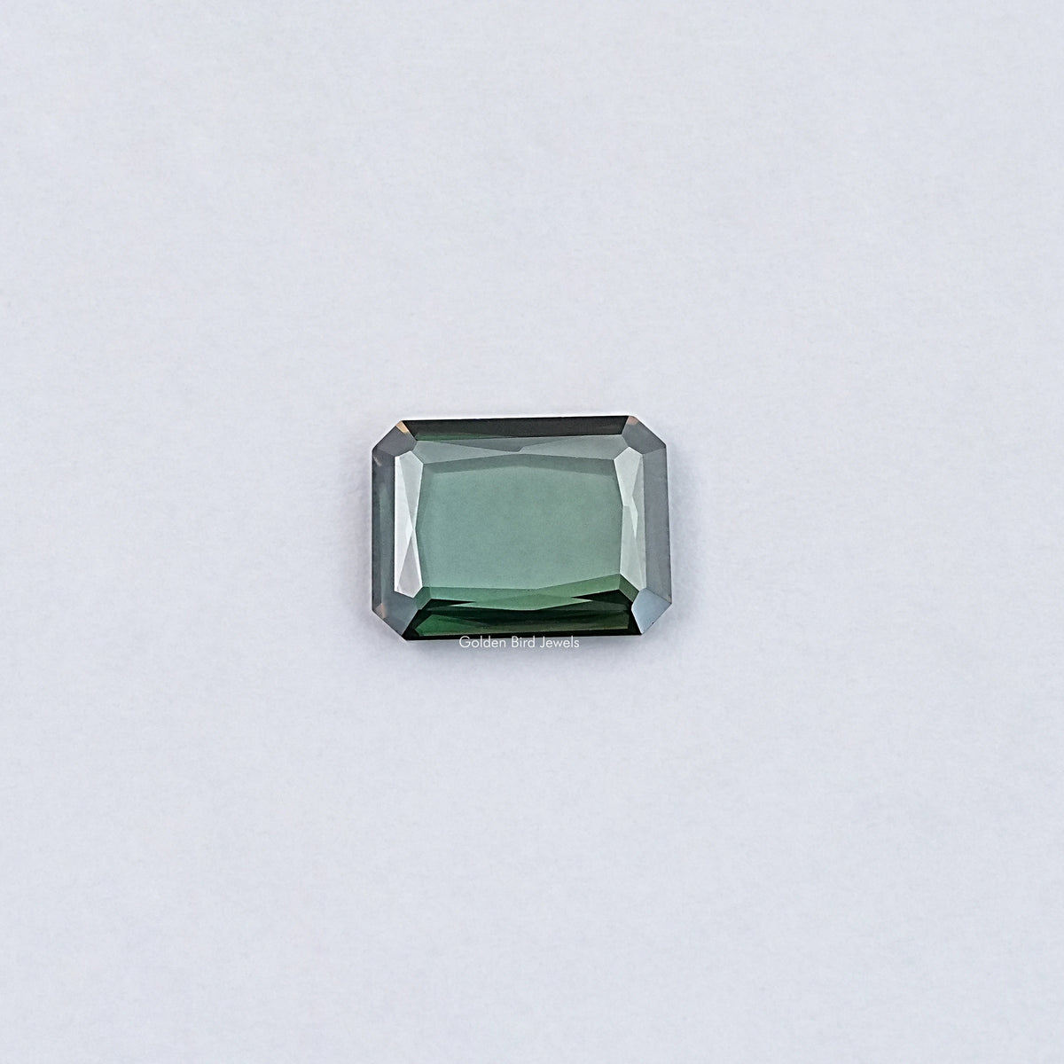 Portrait Cut Emerald Moissanite Loose Stone