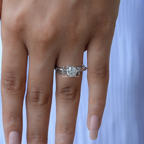 Detailed View Of Portuguese Round Diamond Wedding Band