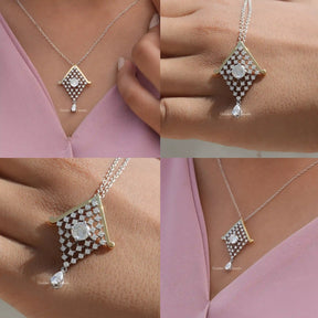 [Collage of portuguese cut pendant]-[Golden Bird Jewels]