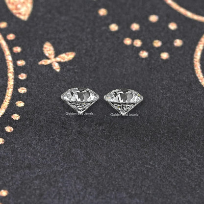 Old European Round Diamond Matching Pair
