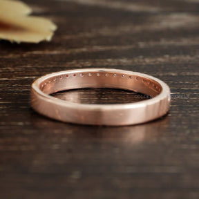 Round Cut Lab Diamond Eternity Band
