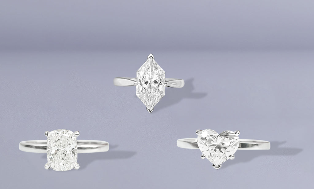 Solitaire Rings Popular Lab Grown Solitaire Rings Timeless and Ethical