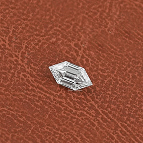 Close View Of Marquise Shaped Lab Diamond