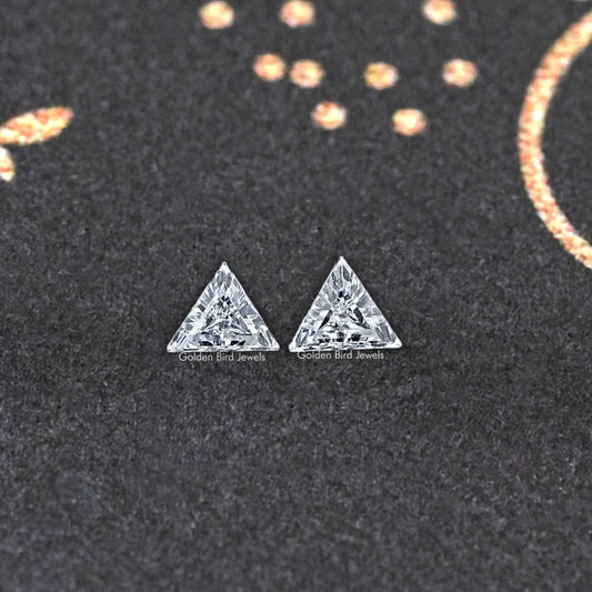 Step Cut Triangle Lab Grown Diamond