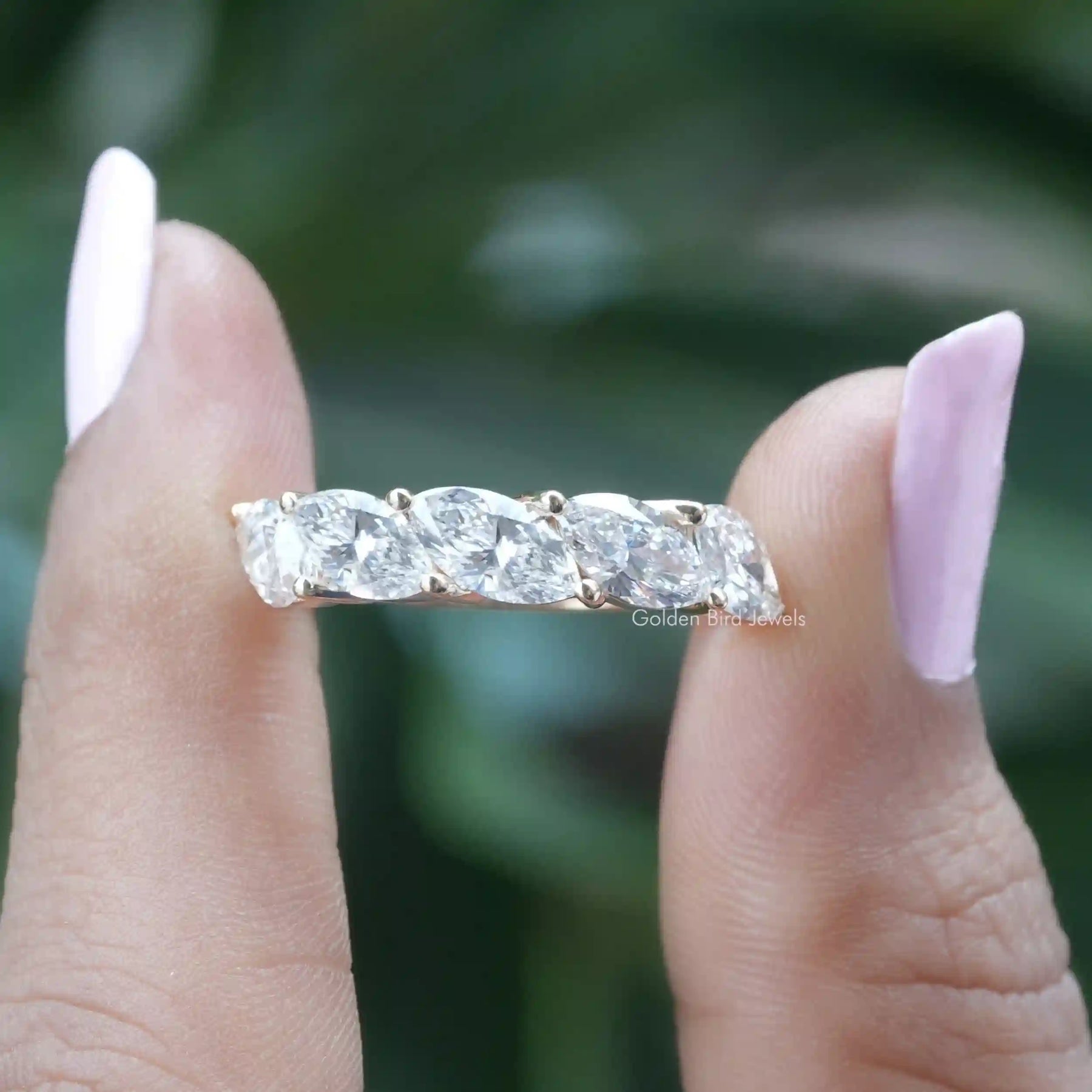 Slant Marquise Eternity Ring | Everbrite Jewellery