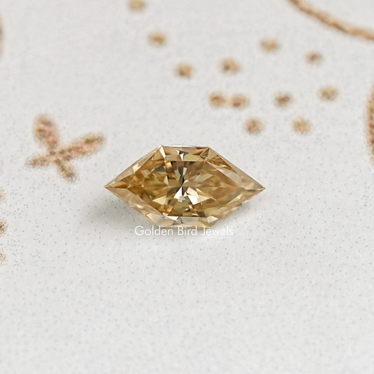 Dutch Marquise Cut Moissanite Gemstone