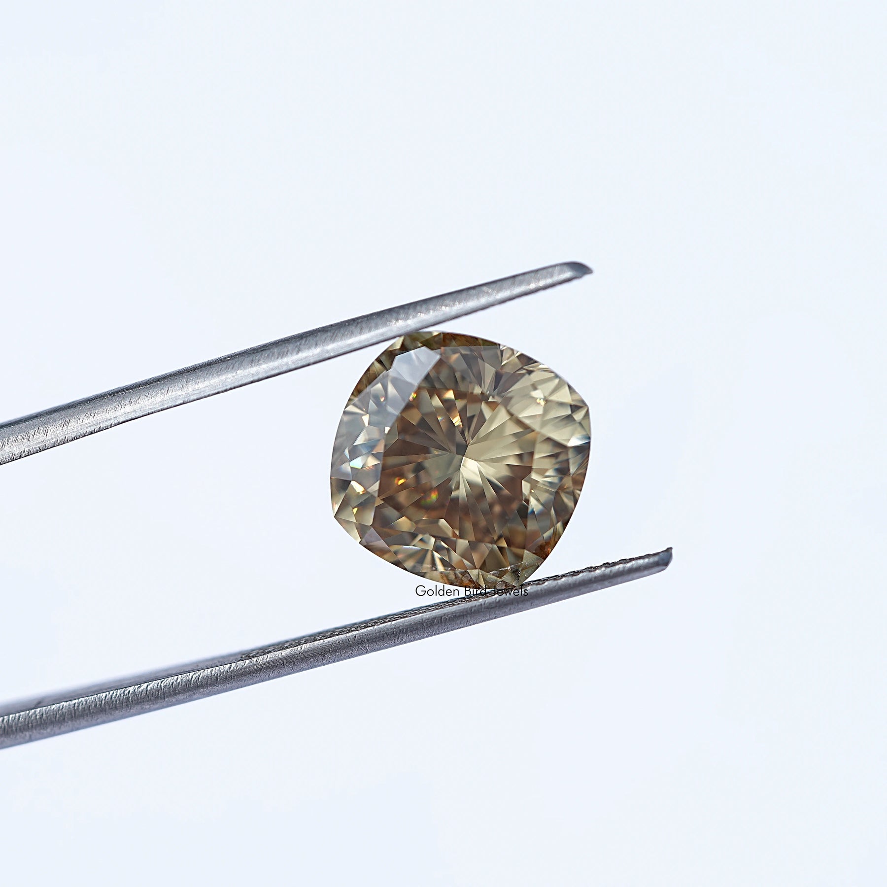 [Moissanite Cushion Cut Loose Stone]-[Golden Bird Jewels]