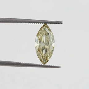 Yellow Old Mine Marquise Cut Loose Moissanite