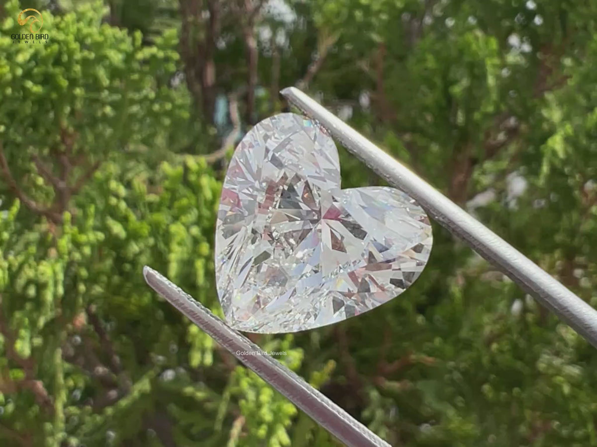 IGI Certified Heart Cut Lab Loose Diamond