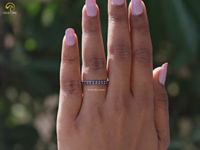 YouTube video of Blue Round Eternity Band