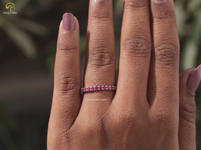 You tube Video of Old Mine Round Cut Moissanite Halo Ring